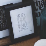 framed quotes