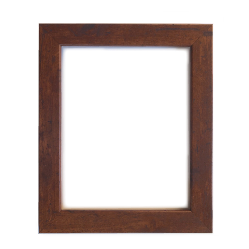 1 1/4" Medium Brown Rustic Custom Frame Frame Warehouse